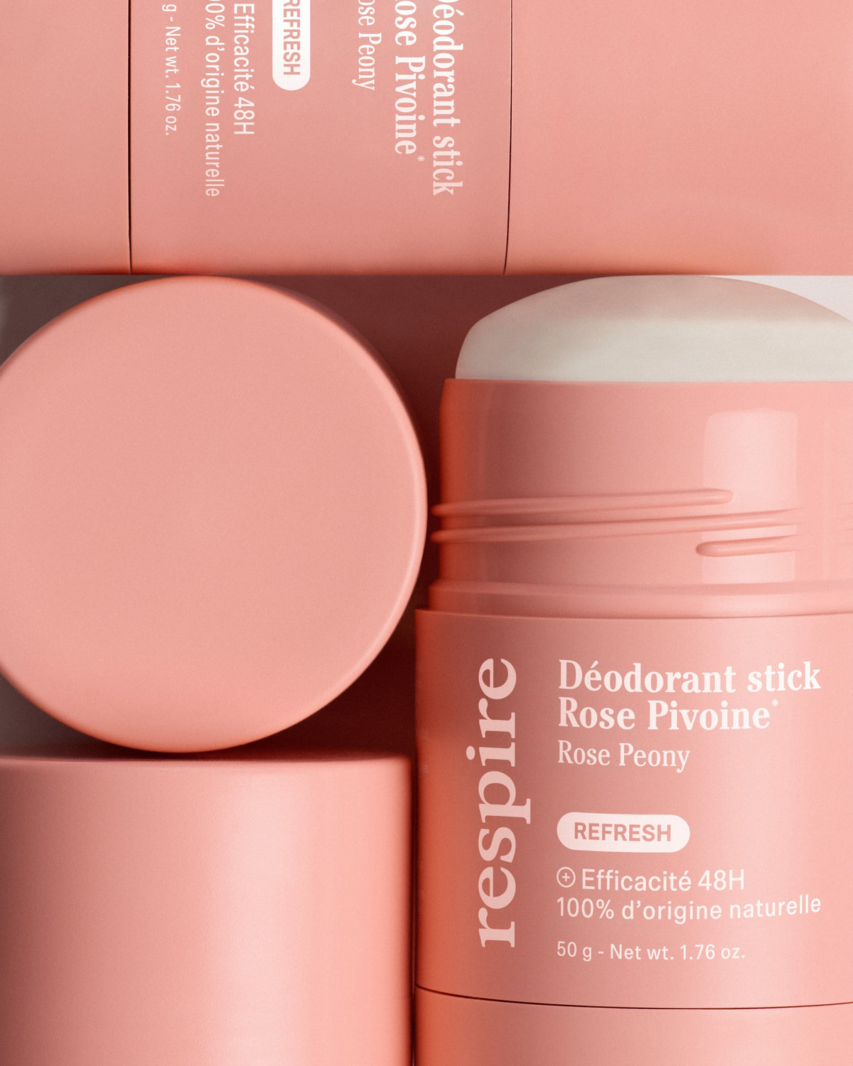 Recharge Déodorant stick Rose Pivoine