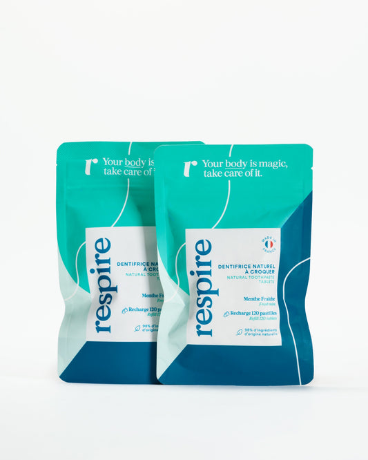 Duo Recharge Dentifrice Solide Soin Complet