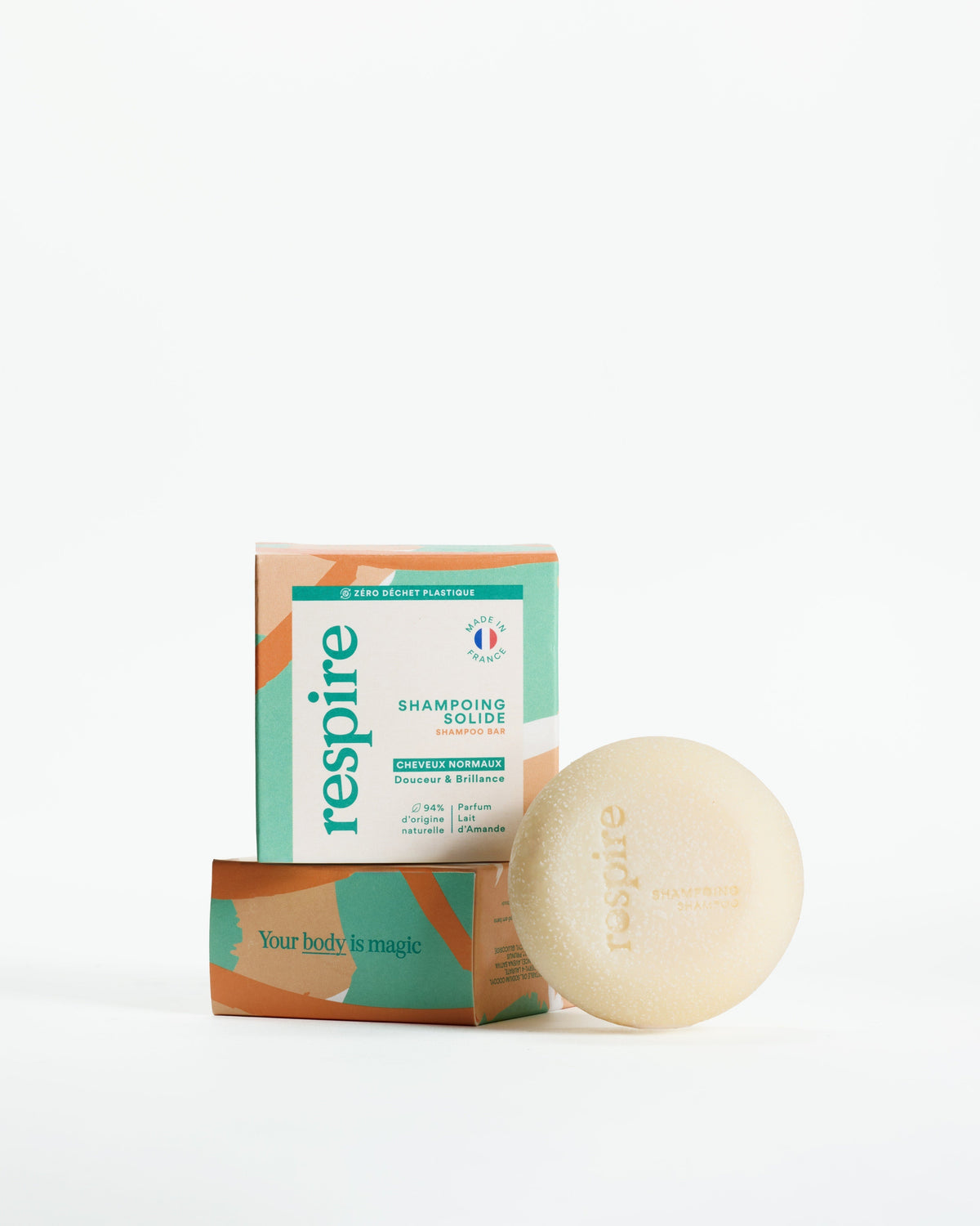 Duo Shampoing Solide Lait d'Amande